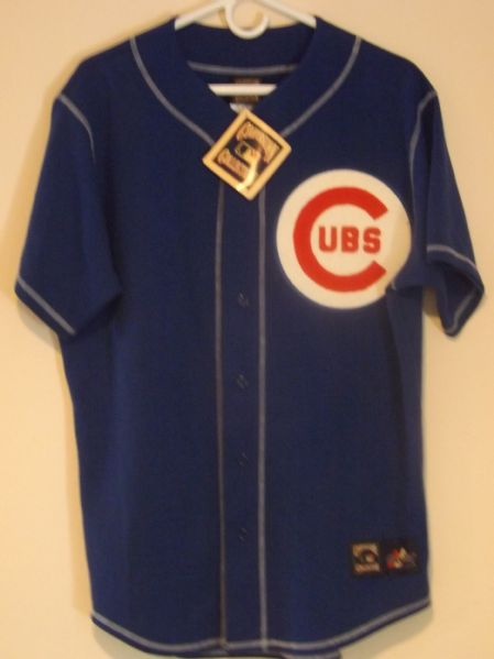 CHICAGO CUBS UNSIGNED COOPERSTOWN COLLECTION JERSEY