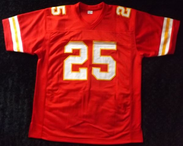 JAMAAL CHARLES K.C. CHIEFS SIGNED JERSEY JSA