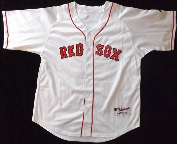 CURT SCHILLING SIGNED BOSTON RED SOX JERSEY