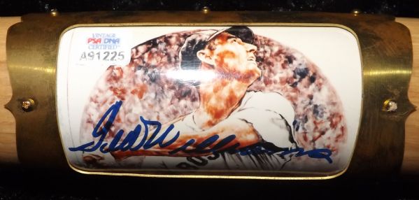 TED WILLIAMS SIGNED FULL SIZE BASEBALL BAT LIMITED EDITION 2/100 PSA/DNA
