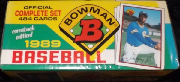 1989 BOWMAN MLB COMPLETE FACTORY SEALED SET