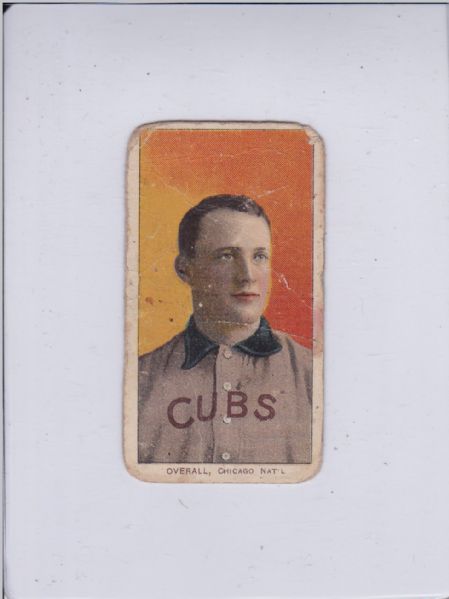 1909-11 T206 PIEDMONT ORVAL OVERALL PORTRAIT