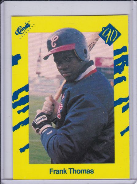 1990 CLASSIC #T93 FRANK THOMAS ROOKIE HALL OF FAME