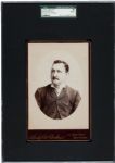 1887 SOUBY ART GALLERY NEW ORLEANS BASEBALL CABINET SGC A POP 1/1