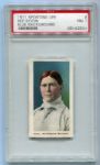M116 1911 SPORTING LIFE RED DOOIN BLUE BACKGROUND PSA 7 LOW POP!