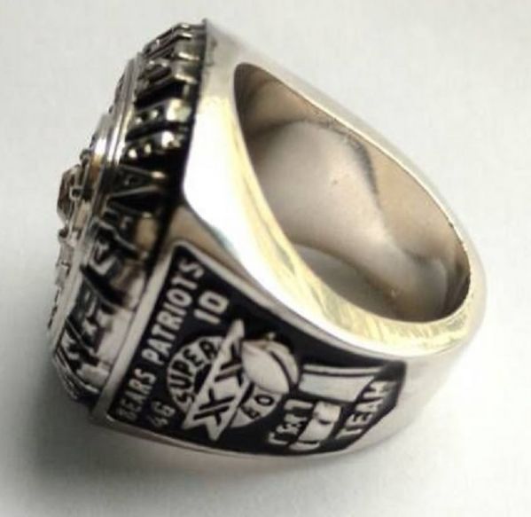 1985 CHICAGO BEARS REPLICA SUPER BOWL RING