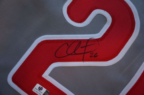 CHASE UTLEY SIGNED PHILADELPHIA PHILLIES JERSEY