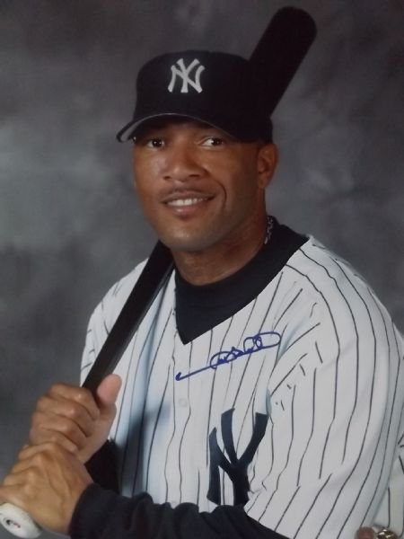 GARY SHEFFIELD SIGNED 16X20 PHOTO SHEFF HOLO