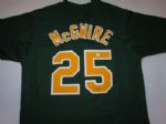 MARK MCGWIRE SIGNED OAKLAND AS JERSEY