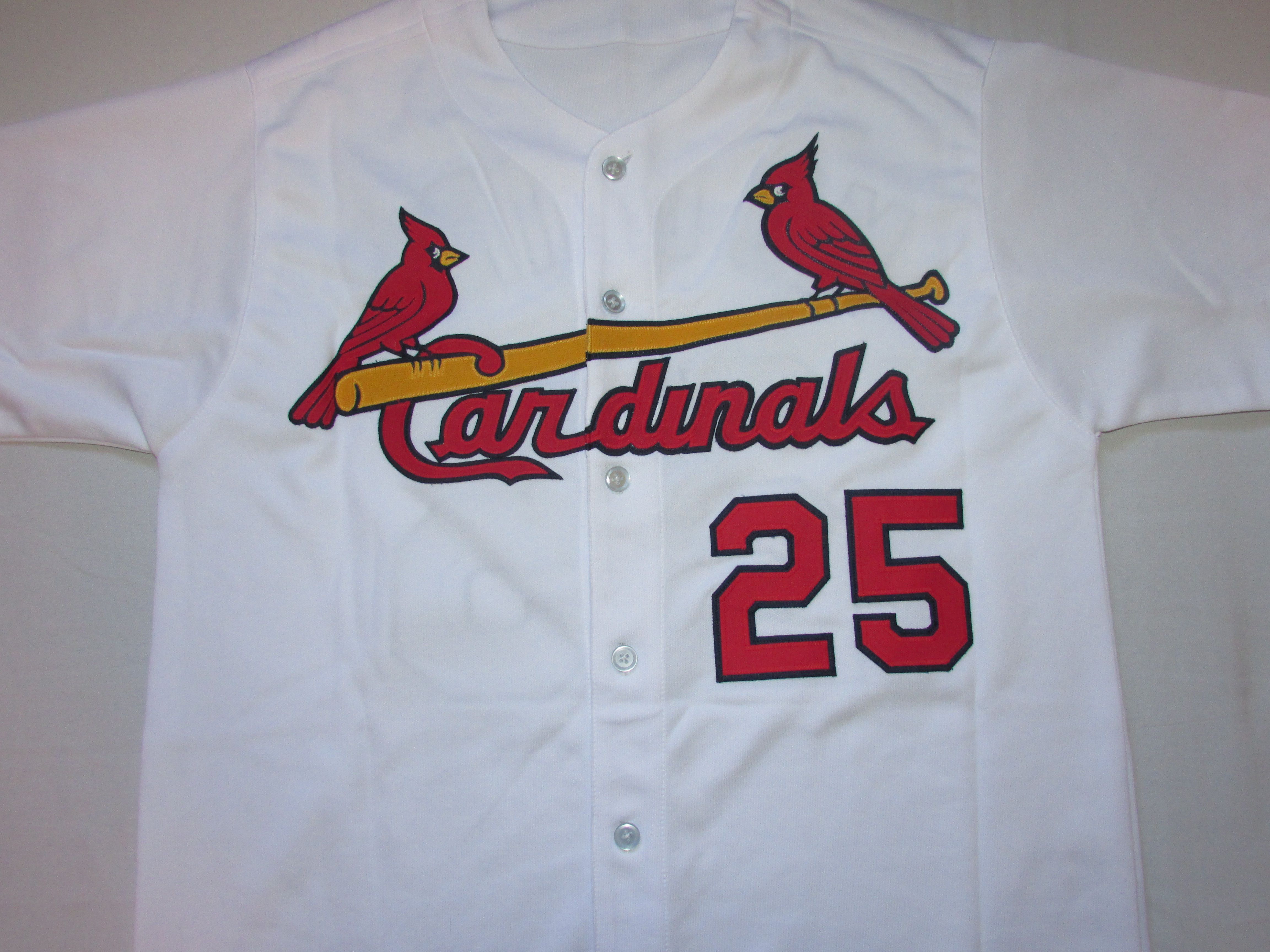 Lot Detail - MARK MCGWIRE SIGNED ST. LOUIS CARDINALS JERSEY
