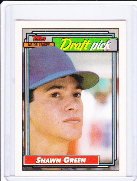 1992 TOPPS #276 SHAWN GREEN ROOKIE