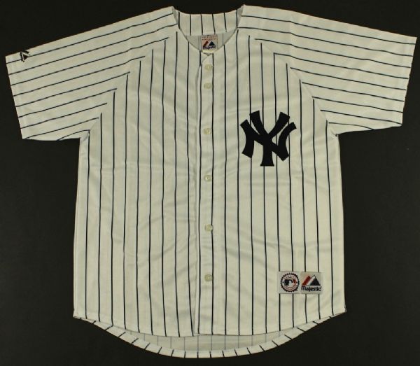 PHIL HUGHES SIGNED NEW YORK YANKEES JERSEY PSA/DNA