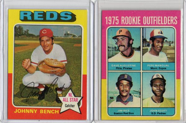 EXCEPTIONAL 1975 TOPPS COMPLETE SET - GEORGE BRETT, ROBIN YOUNT RC'S