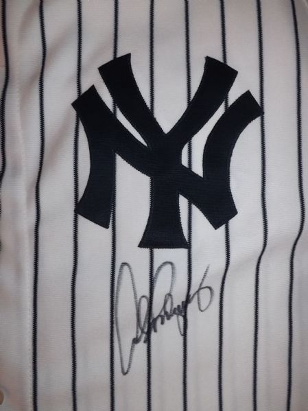 ALEX RODRIGUEZ SIGNED NEW YORK YANKEES JERSEY MLB AUTHENTIC