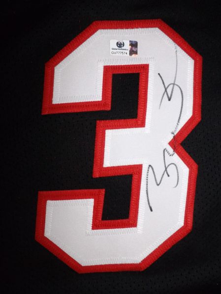 DWYANE WADE SIGNED MIAMI HEAT JERSEY