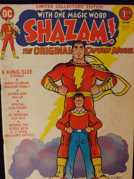 1973 SHAZAM! KING-SIZE LIMITED COLLECTOR EDITION C-21