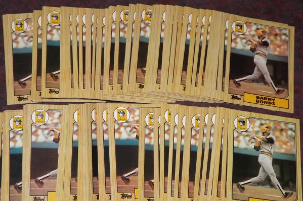 1987 TOPPS #320 BARRY BONDS ROOKIE LOT OF 96!