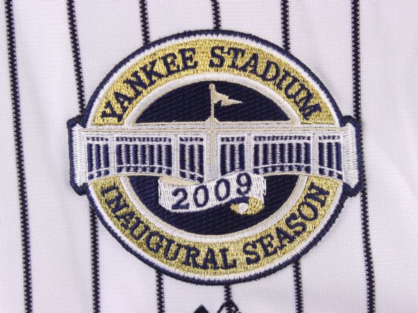 JOBA CHAMBERLAIN SIGNED YANKEES INAUGURAL SEASON JERSEY STEINER/MLB