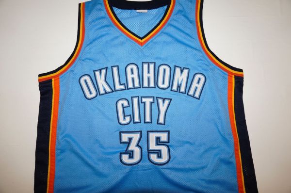 KEVIN DURANT SIGNED OKC JERSEY!!