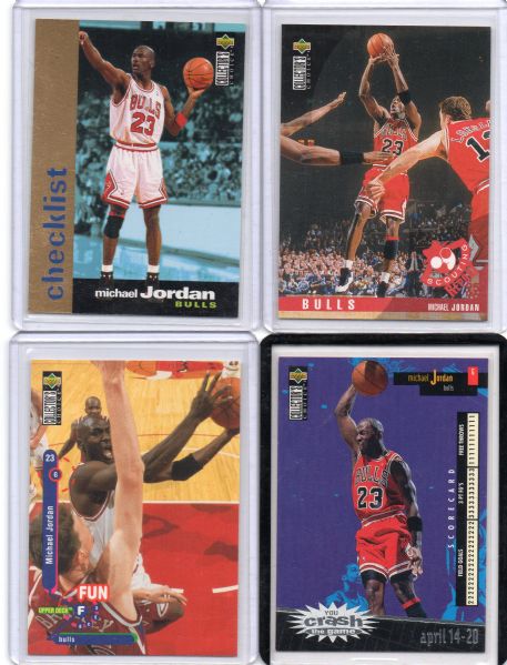 MICHAEL JORDAN BASKETBALL CARD COLLECTION