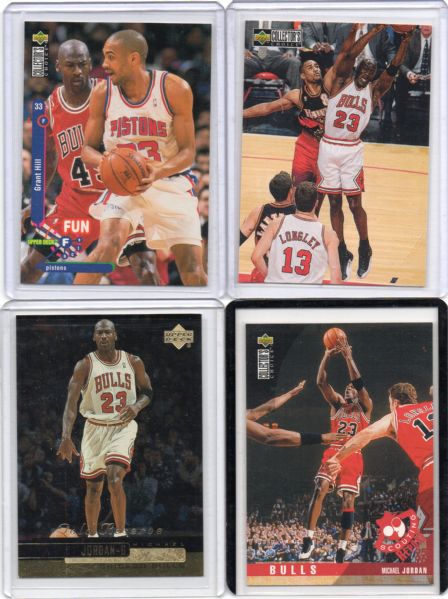 MICHAEL JORDAN BASKETBALL CARD COLLECTION