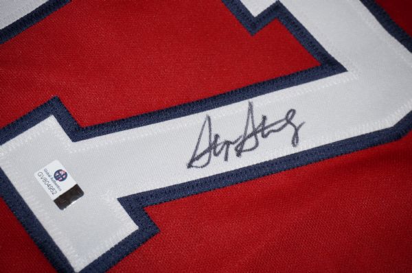 STEPHEN STRASBURG SIGNED NATIONALS JERSEY