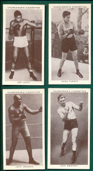 1938 CHURCHMAN'S BOXING COMPLETE SET!