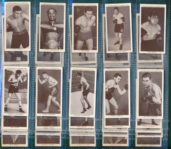 1938 CHURCHMAN'S BOXING COMPLETE SET!