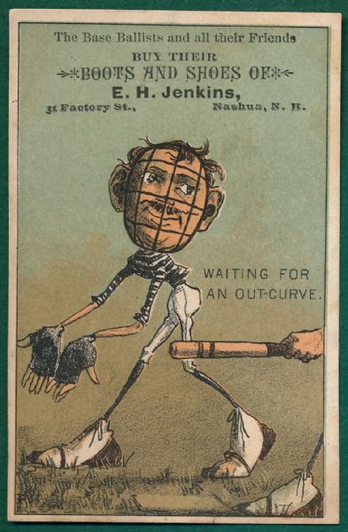 1890'S H804-14 E.H. JENKINS WAITING FOR AN OUTCURVE