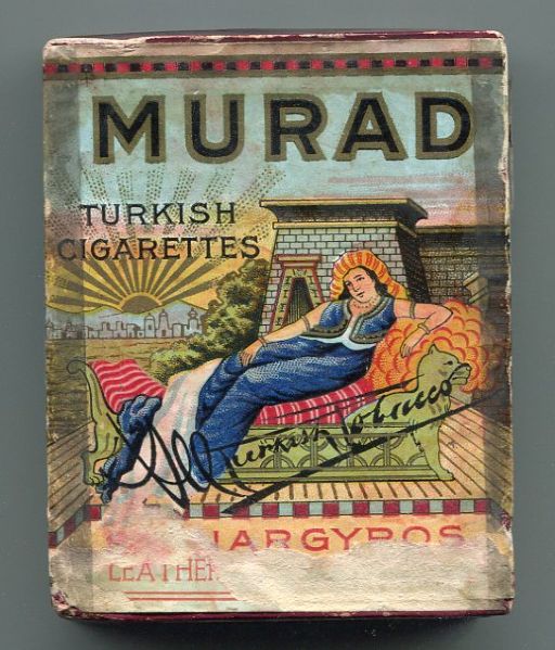 1910'S MURAD CIGARETTES BOX