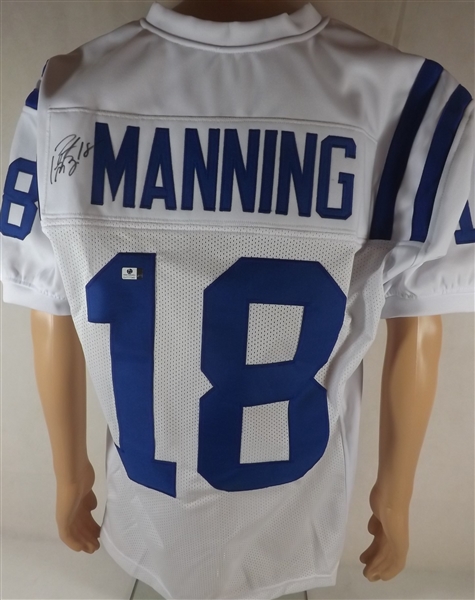 PEYTON MANNING SIGNED COLTS XL JERSEY COA