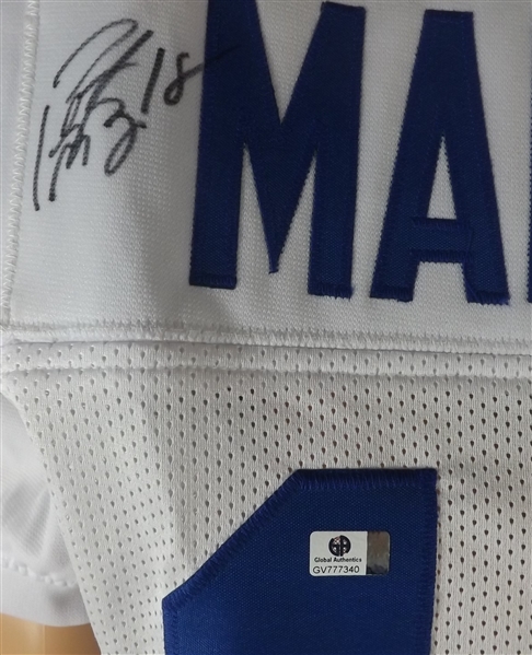 PEYTON MANNING SIGNED COLTS XL JERSEY COA