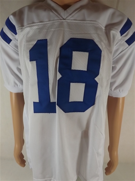 PEYTON MANNING SIGNED COLTS XL JERSEY COA