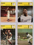 --1977-79 SPORTSCASTER "BASEBALL"" LOT OF (17) AARON BENCH ROBINSON BANKS & MANY MORE STARS 