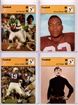 --1977-79 SPORTSCASTER "FOOTBALL" LOT OF (11) NAMATH BROWN UNITAS & MORE