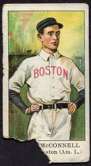 1910 E91C AMERICAN CARAMEL AMBY MCCONNELL BOSTON