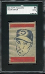 1965 TOPPS TRANSFERS CHUCK HINTON SGC 6