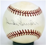 DUKE SNIDER SIGNED ONL BASEBALL