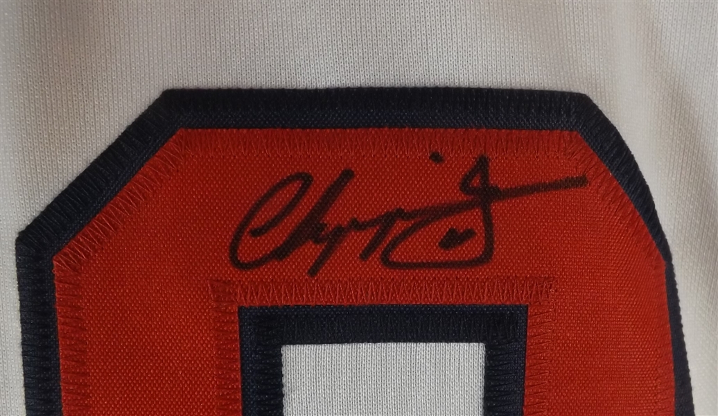 CHIPPER JONES SIGNED ATLANTA BRAVES JERSEY COA